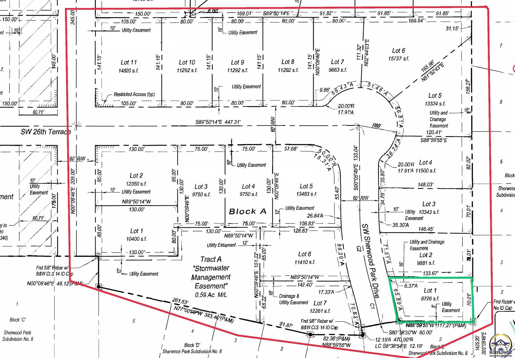 0000 Lot 1b SW Sherwood Park DR Unit Lot 1 Block B  
