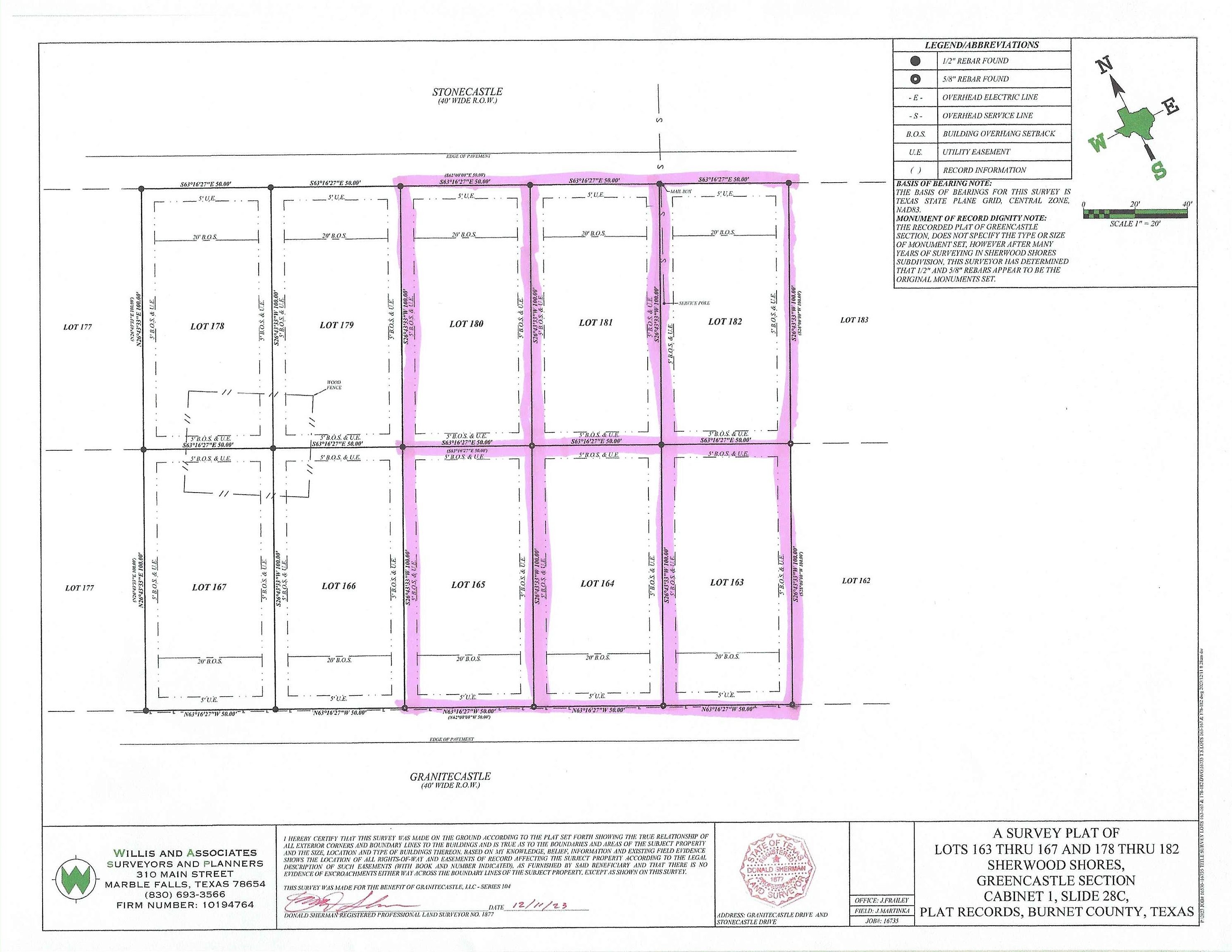 Lots 163-165 W Granitecastle Dr  