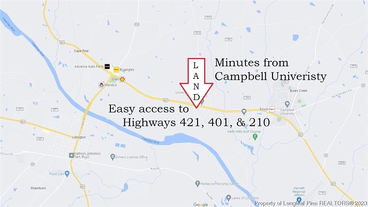 0 E Cornelius Harnett Blvd  